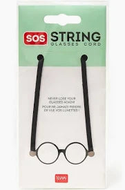 Legami SOS Glasses String Black