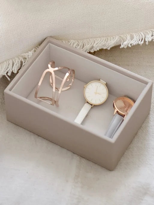 Stackers Taupe Mini Watch And Accessories Layer