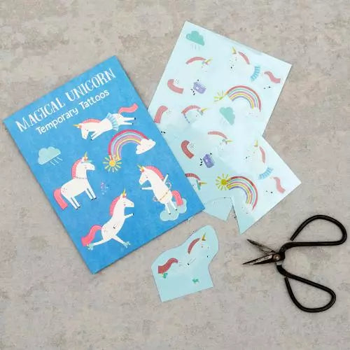 Temporary Tattoos Magical Unicorn