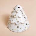 Lisa Angel White Christmas Tree Tealight Holder