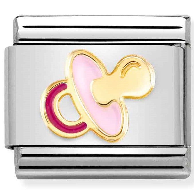 030272/62 Classic St.steel, enamel,18k gold Pink Dummy