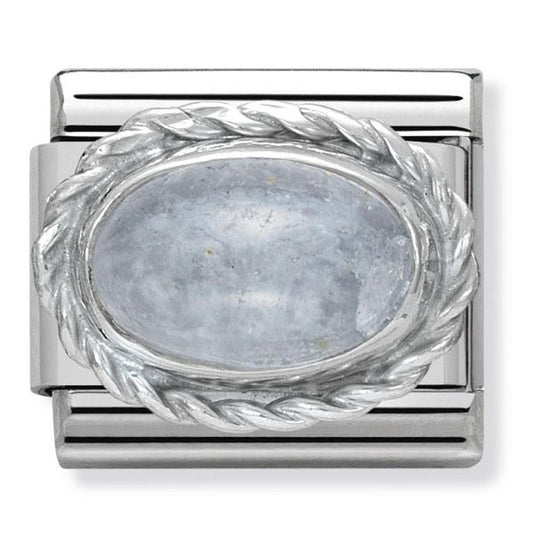 330504/01 Classic Silvershine Aquamarine