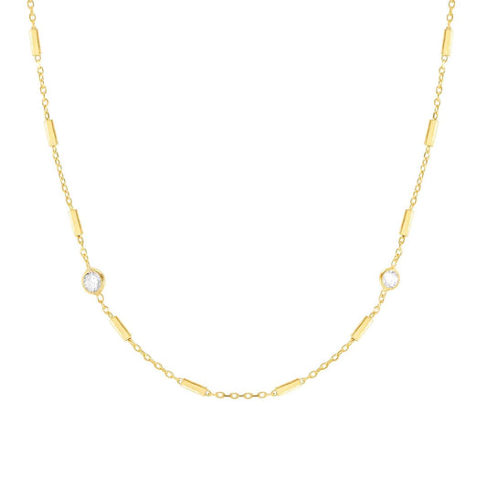 BELLA series ed,DETAILS,925 silver,CZ GOLD Fantasy chain 146687/035