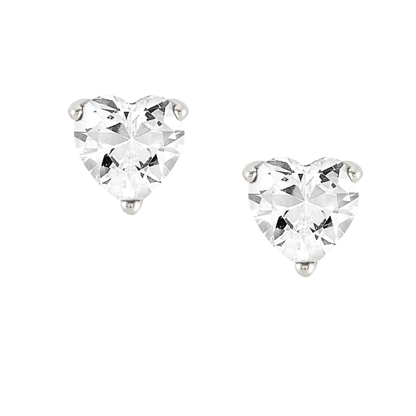 SWEETROCK earrings ed. SPARKLING LOVE in 925 silver CZ Silver