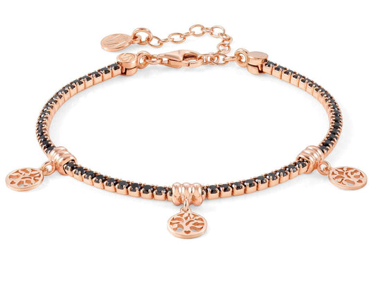 148600/042 CHIC&CHARM bracelet, 925 silver &CZ,Tree of Life Rosegold