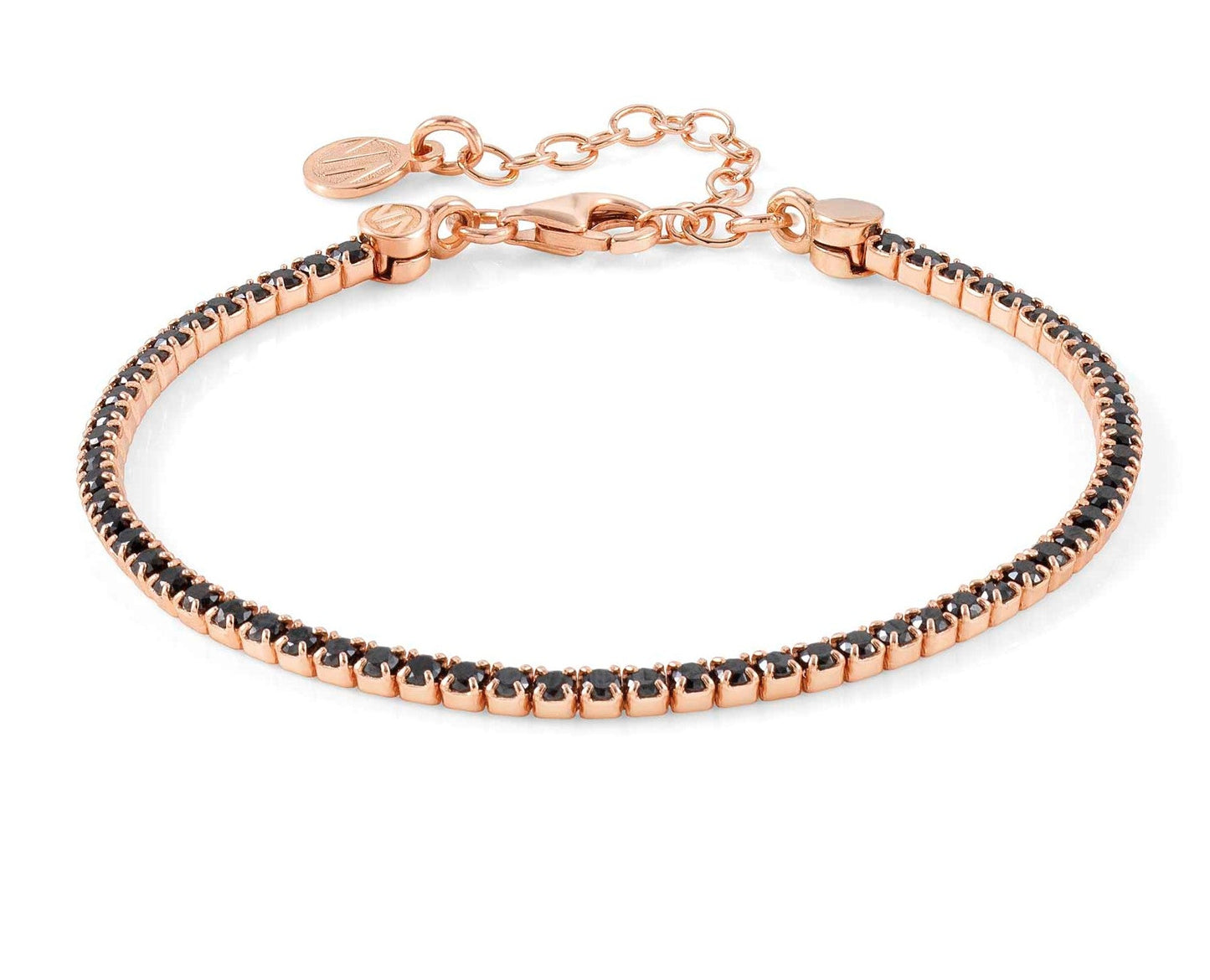 148601/011 CHIC&CHARM bracelet, 925 silver & CZ,RICH,Rose vergoldet