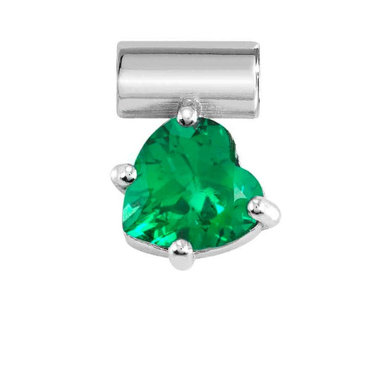 SeiMia SYMBOLS ed. LOVE  925 silver, CZ GREEN 148809/004