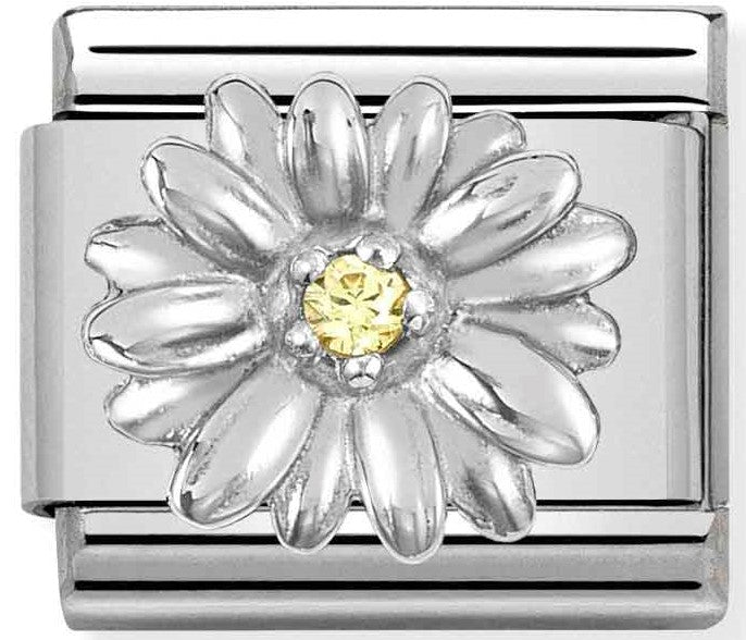 330311/13 Classic  symbols S/Steel,silver 925,CZ.Daisy