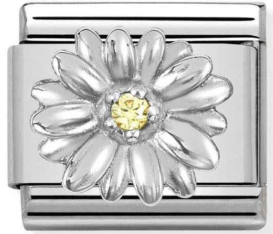 330311/13 Classic  symbols S/Steel,silver 925,CZ.Daisy
