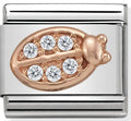 430302/15 Classic Bonded Rose Gold Ladybird Rich