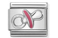 330202/39 CLASSIC SILVER & ENAMEL PINK DUMMY