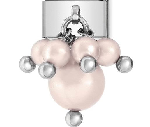030609/06 Classic stainlesS/Steel, PEARL Pastel pink