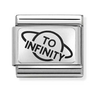 330109/24  Classic,S/Steel,925 silver. to infinity