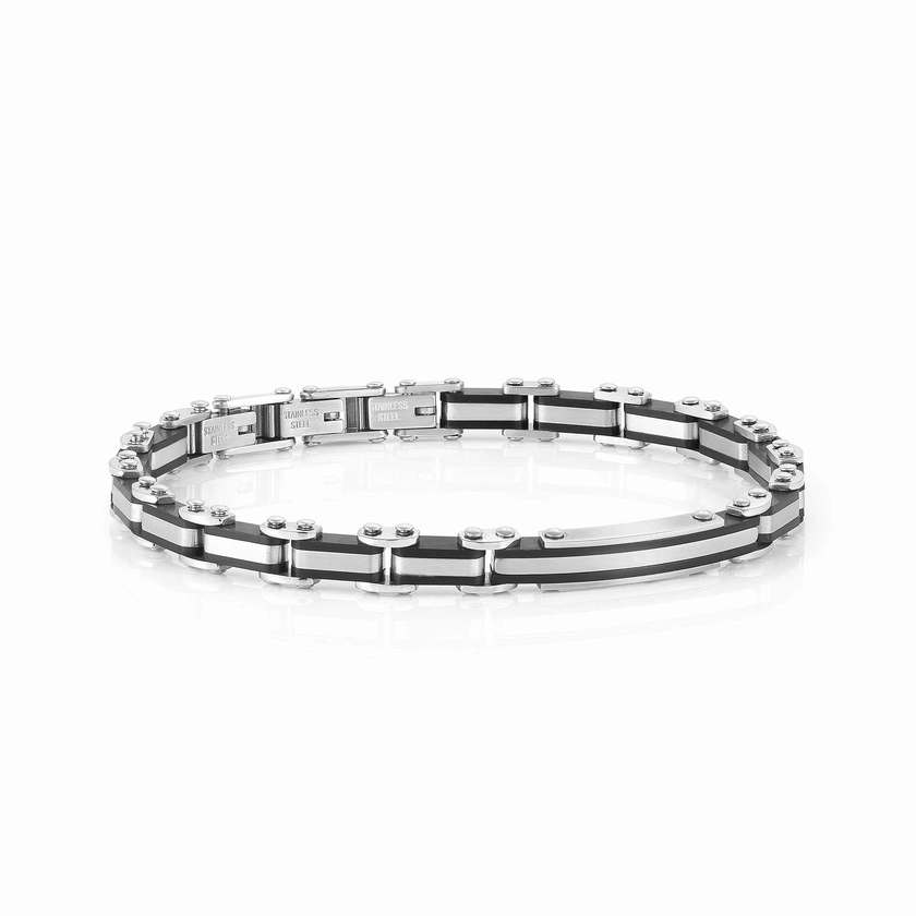 028300/007 STRONG bracelet ,S/steel Mixed 4