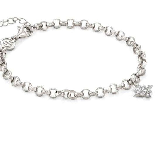 SWEETROCK ROMANCE, bracelet,925 silver,CZ,Wind rose