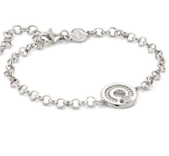 SENTIMENTAL bracelet,925 silver,CZ PAVE' , Star