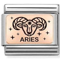 430112/01 Classic ZODIAC (IC) steel, rose gold Aries