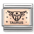 430112/02 Classic ZODIAC (IC) steel, rose gold. Taurus