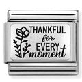330111/32 Classic PLATES (IC) steel, 925 silver. Thankful for every moment