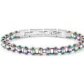 BEYOND SMALL steel bracelet BIKE Ch.Multi-coloured 028918/007