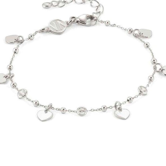 MELODIE bracelet ed, HAPPY, 925 silver,cz,Silver Heart 147720/001