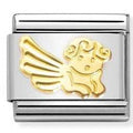 030149/46 Classic steel, 18k gold Diamond-coated Angel