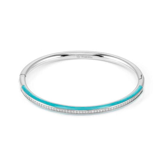DRUSILLA bracelet, steel,  CZ, enamel SMALL RIGID
