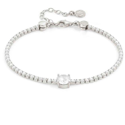 CHIC & CHARM JOYFUL ed. bracelet in 925 silver and cz (CENTRAL) Silver