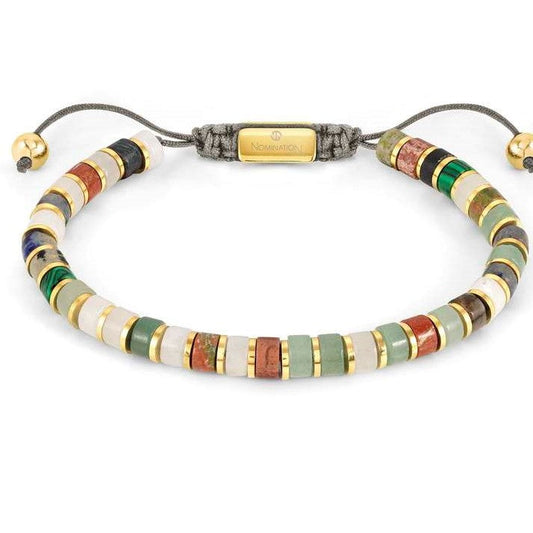 INSTINCT STYLE bracelet, steel, stones MIX 1