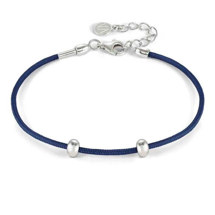 SEIMIA bracelet ed. CANDY in 925 silver and fabric BLUE