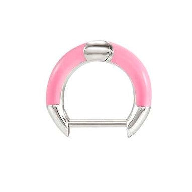 SEIMIA earring ed. CANDY in 925 silver and enamel (SINGLE) PINK