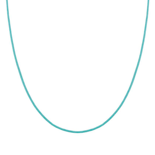 SEIMIA necklace ed. CANDY in 925 silver and fabric