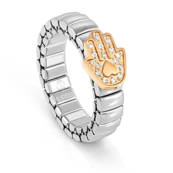 XTE XSMALL ring ed. LIFE , steel,CZ, Rose Gold Hand