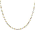 CHIC & CHARM JOYFUL ed. necklace in 925 silver and cz (E) Yellow Gold