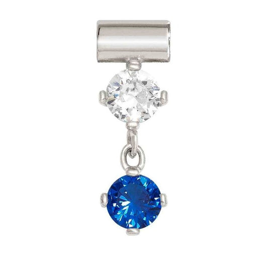 SEIMIA ed. CANDY SYMBOLS  925 silver,cz Pendant BLUE148827/012