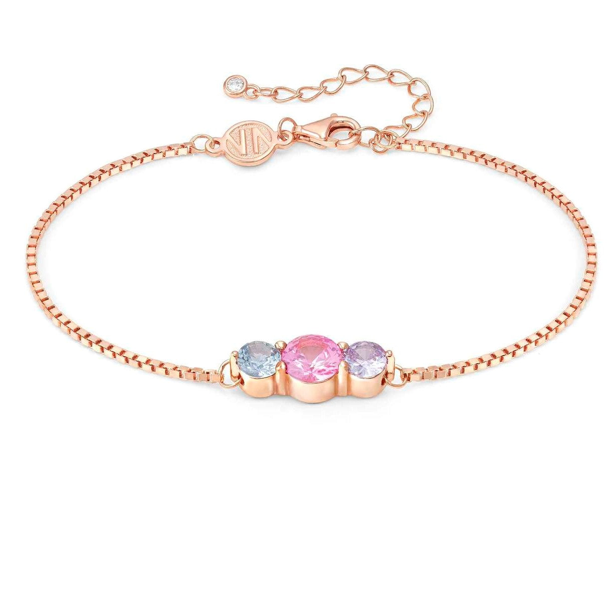 COLOUR WAVE bracelet,925, silver,CZ, Rose Gold 149816/011