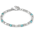 INSTINCTSTYLE bracelet ed. STONES  steel, TURQUOISE