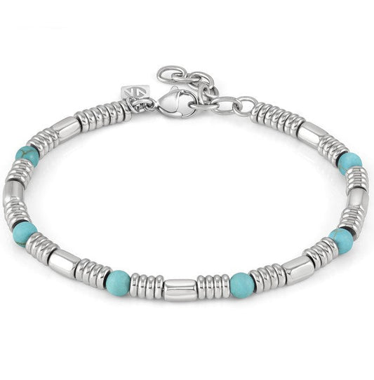 INSTINCTSTYLE bracelet ed. STONES  steel, TURQUOISE