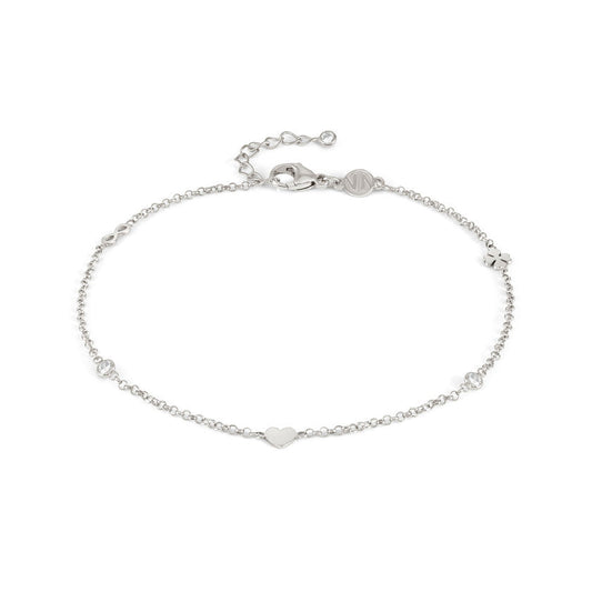 ANKLETS anklet  925 sterling silver  cz Mixed