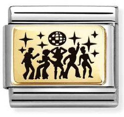 030166/42 Classic steel , 18k gold  Group Dance
