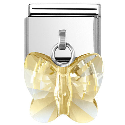 030604/28 Classic S/steel, butterfly  Gold