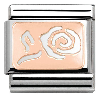 430101/13 Classic PLATES S/Steel,Bonded Rose Gold