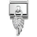 331800/06 Classic CHARMS stainless steel and silver 925 Wing