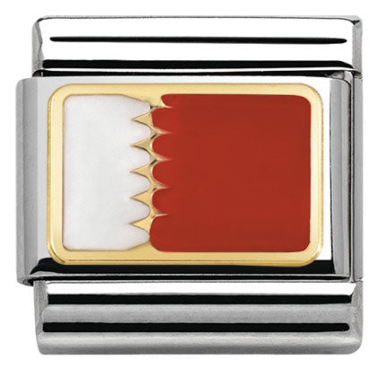 030236/24 Classic ASIA in stainless steel with enamel and bonded yellow gold Bahrain
